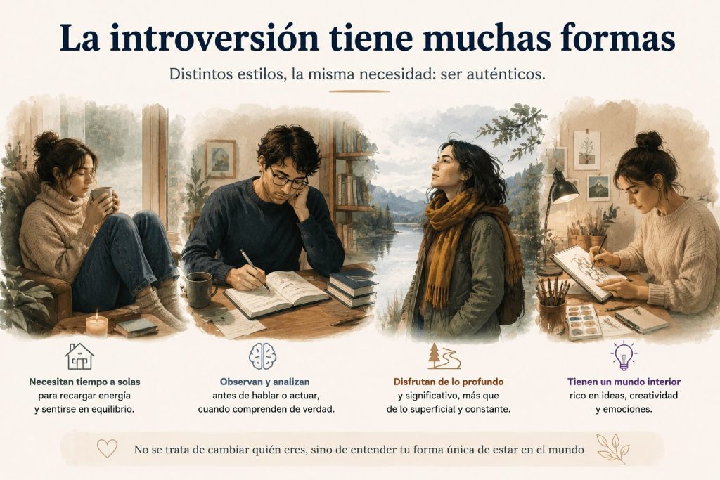 Cómo es una persona introvertida